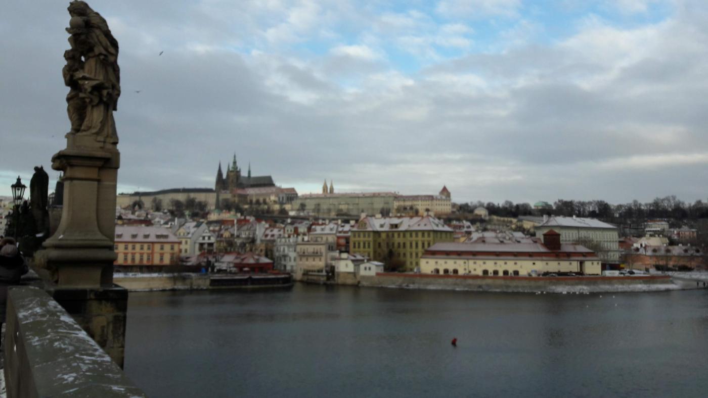 Pražský hrad a Malá Strana z Karlovho mosta