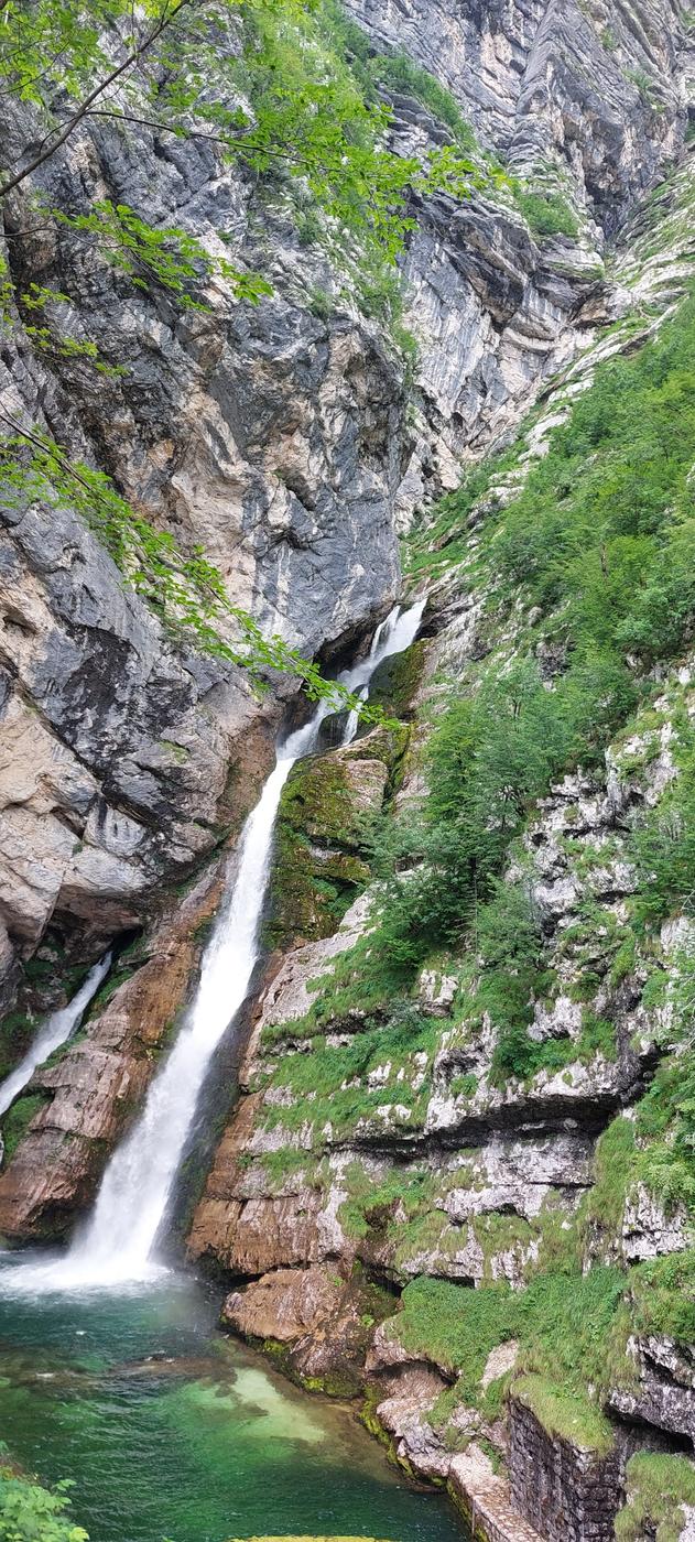Vodopád Savica nad Bohinjom